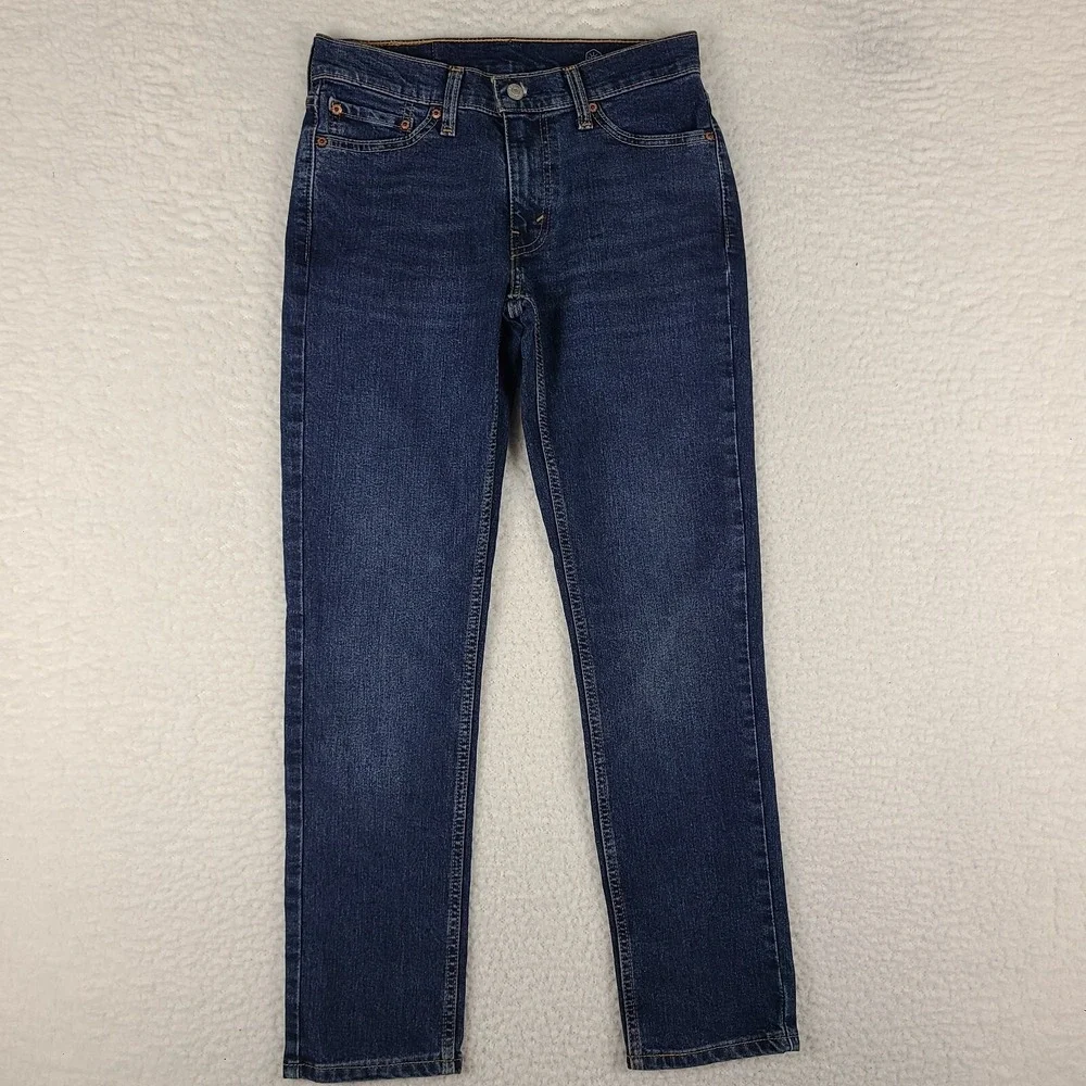 Levi's 511 Jeans Mens 29 x 30 Slim‎ Blue Warm Dark Wash